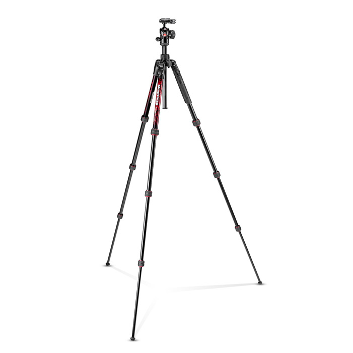 Befree Advanced Aluminum Travel Tripod twist, ball head